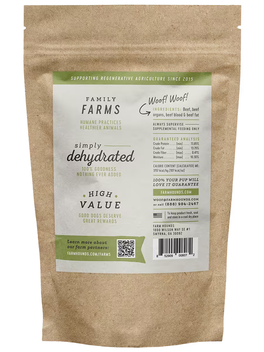 Beef Strips - Farm Hounds ~ Blessings Grow Meadows