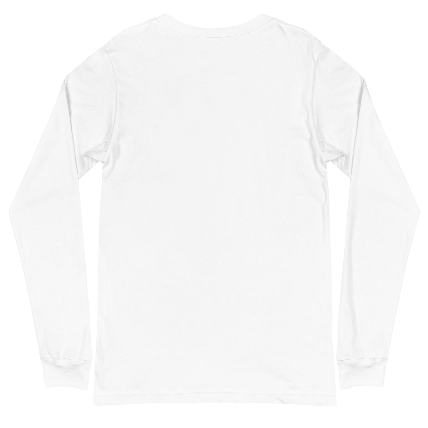 Unisex long sleeve Heather Mauve Bella logo tee by Blessings Grow Meadows, featuring a comfortable fit and casual style.