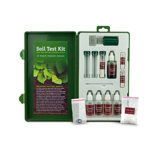 Bootstrap Farmer Luster Leaf 1662 Soil Test Kit with 40 tests for professional soil analysis and testing.