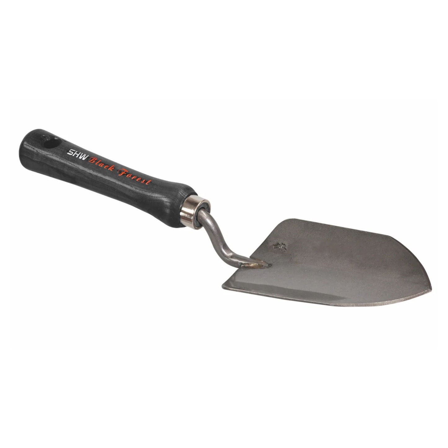 Small hand flower trowel by Bootstrap Farmer with a wooden handle and metal scoop, ideal for gardening and planting tasks.
