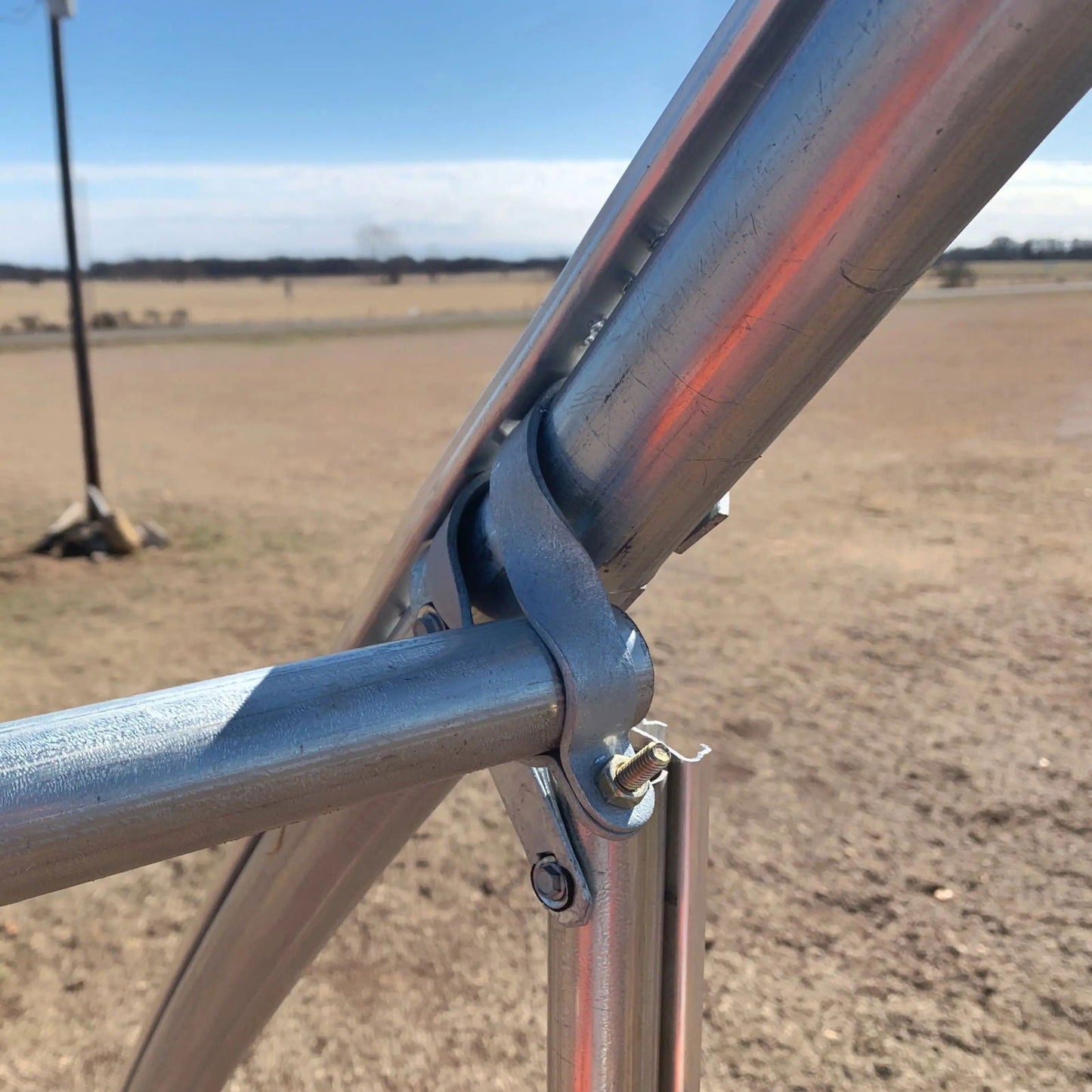 Bootstrap Farmer end wall cross connector for greenhouses, 1.900 x 1.35, durable greenhouse parts for structural support