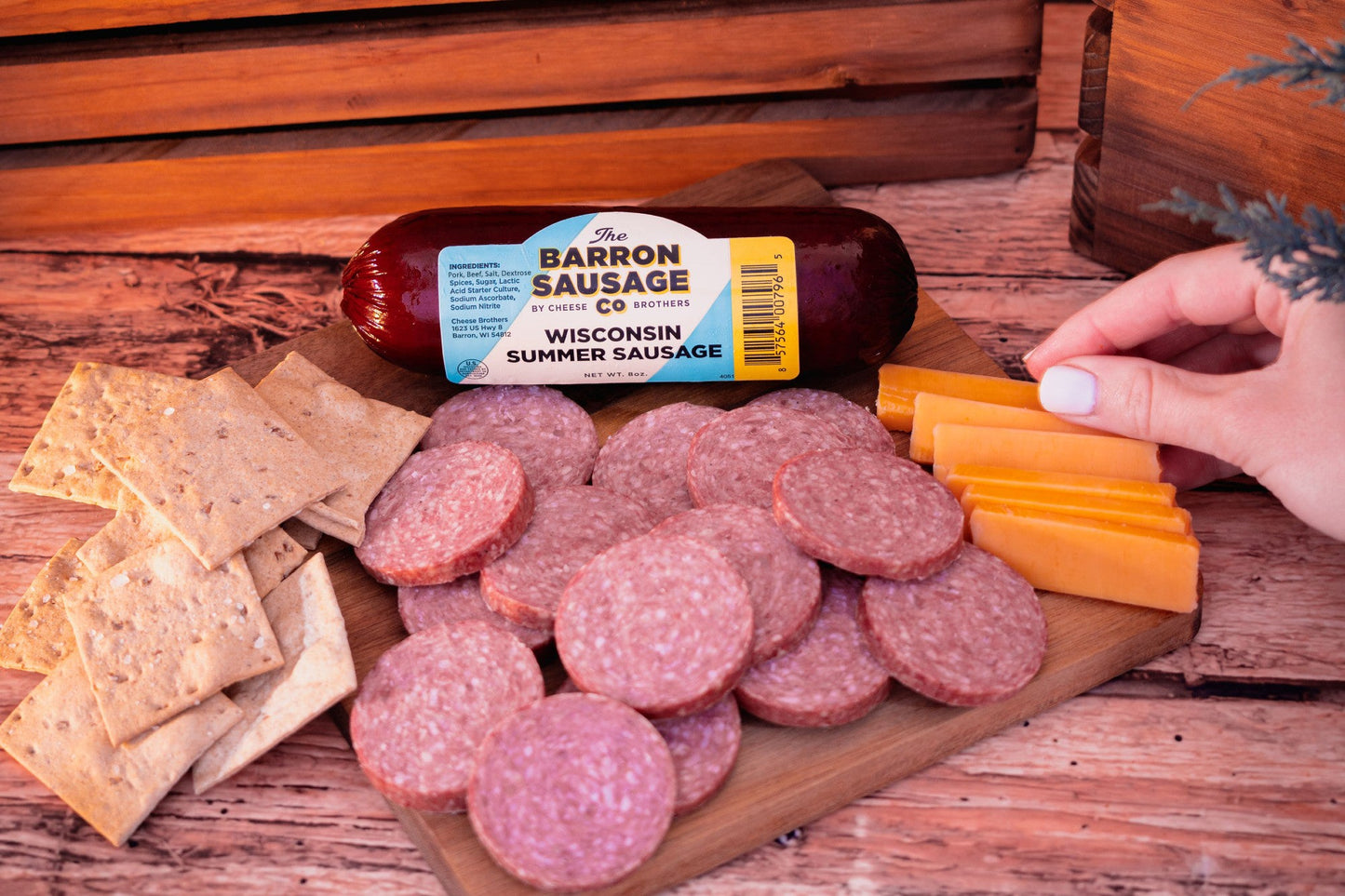 Barron Sausage Co. Summer Sausage - Blessings Grow Meadows