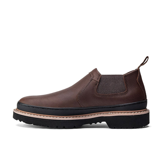 Chinook® Romeo men's light duty brown work and casual boot with sturdy leather upper and durable sole.