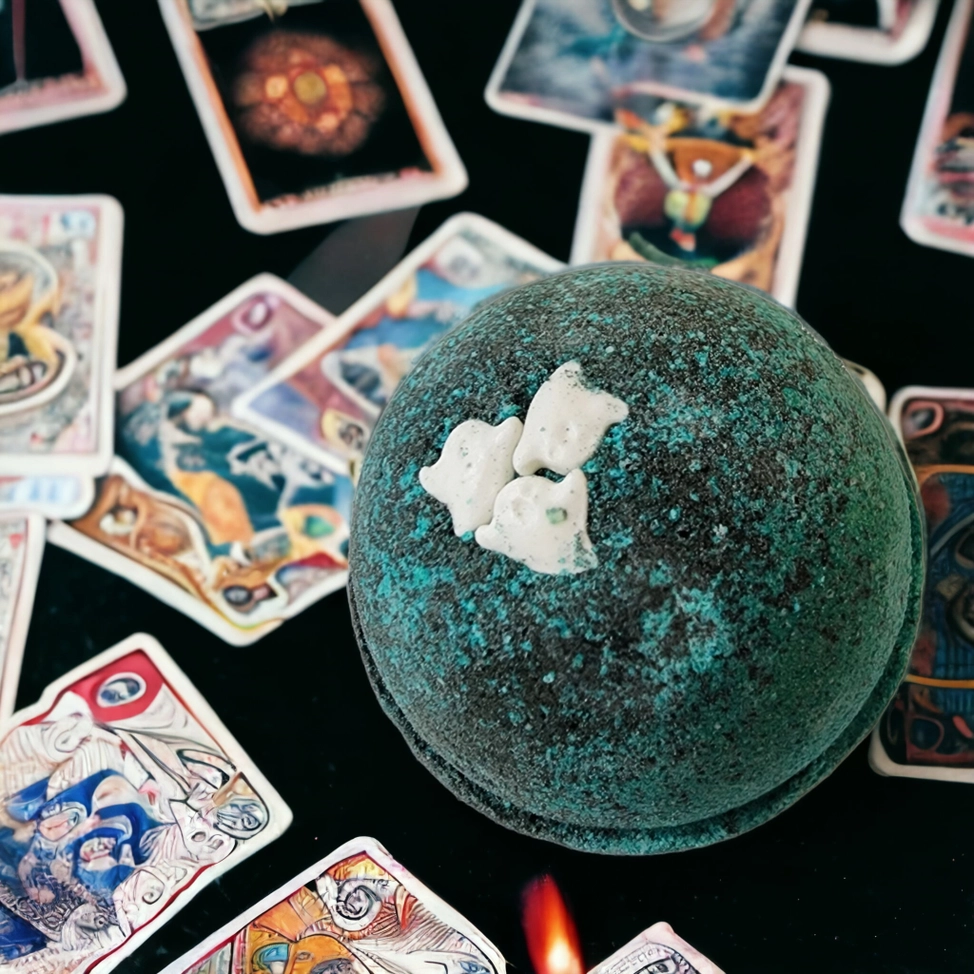 Bath Bomb - Haunted (Seasonal - Halloween) - Blessings Grow Meadows