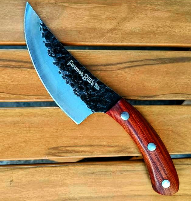 Farmer Bill's Knife from Farmer Bill's Provisions, a sturdy kitchen tool with a wooden handle and sharp blade.