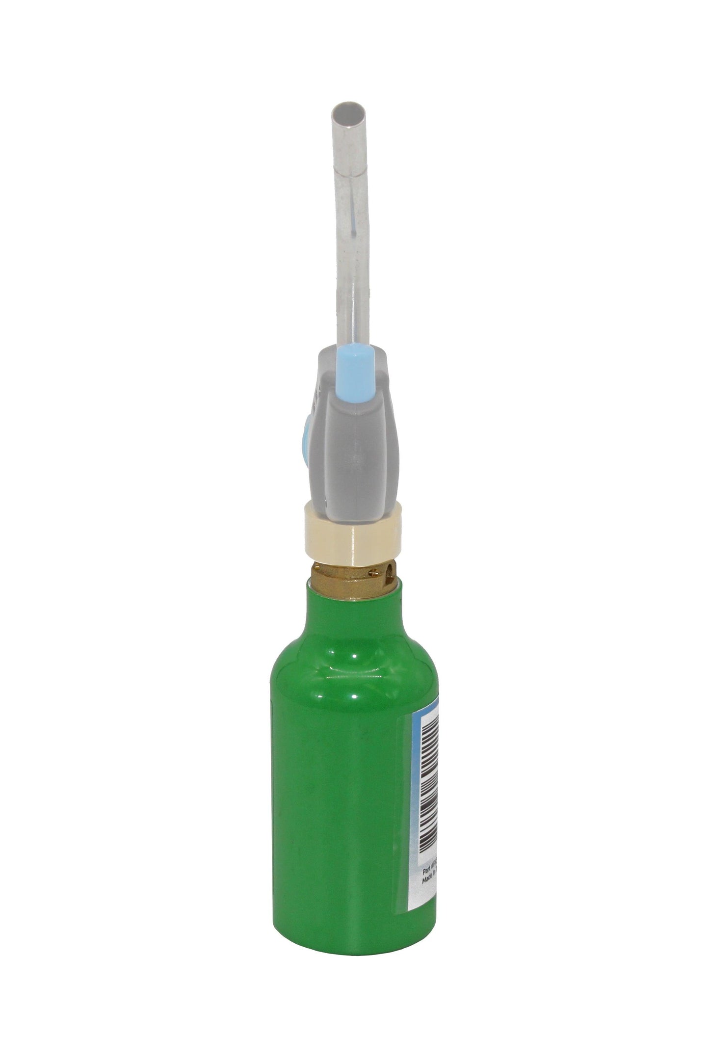 Flame King Eco-Friendly 1/4 lb refillable mini propane tank cylinder, 1lb refillable program, portable and eco-conscious.