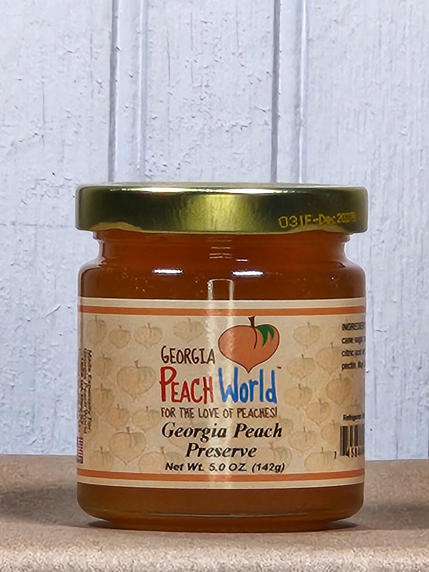Georgia Peach Preserves 5 oz - Blessings Grow Meadows -