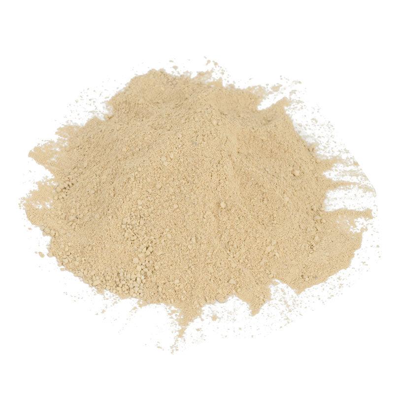 Grow Organic Calphos Soft Rock Phosphate fertilizer in a 5 lb bag, natural mineral supplement for plant growth and soil health.