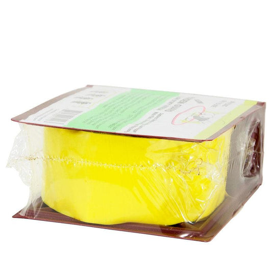 Grow Organic Garden Guard Yellow Sticky Ribbon for pest control, 2"x100' pest deterrent with bright yellow color and adhesive surface.