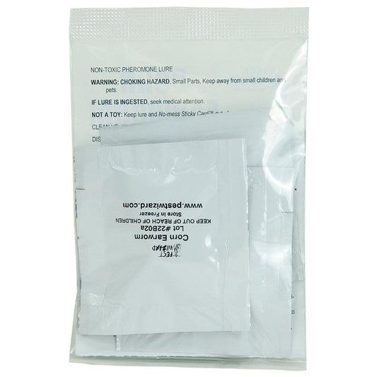 Grow Organic Pest Wizard Corn Earworm Lure 3-Pack for effective pest control in organic farming, shown in the image.
