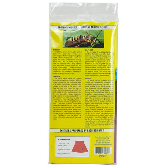 Grow Organic Pest Wizard Raspberry Crown Borer Trap Kit for effective pest control in raspberry plants.