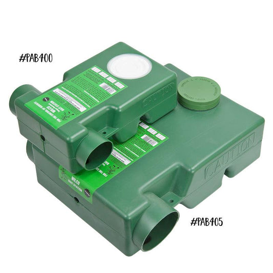 Grow Organic Wilco Ground Squirrel Bait Station for pest control, weather-resistant bait station for ground squirrel management.