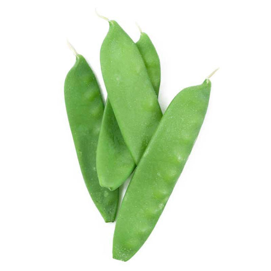 Organic Oregon Sugar Pod Pea Seeds from Grow Organic in a packet for vegetable gardening.