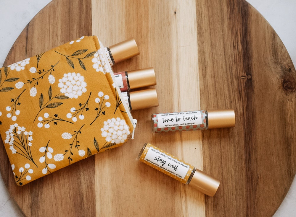 Essential Oil Roller Blends for Everyday Wellness (Makes a Great Teacher Gift) - Blessings Grow Meadows
