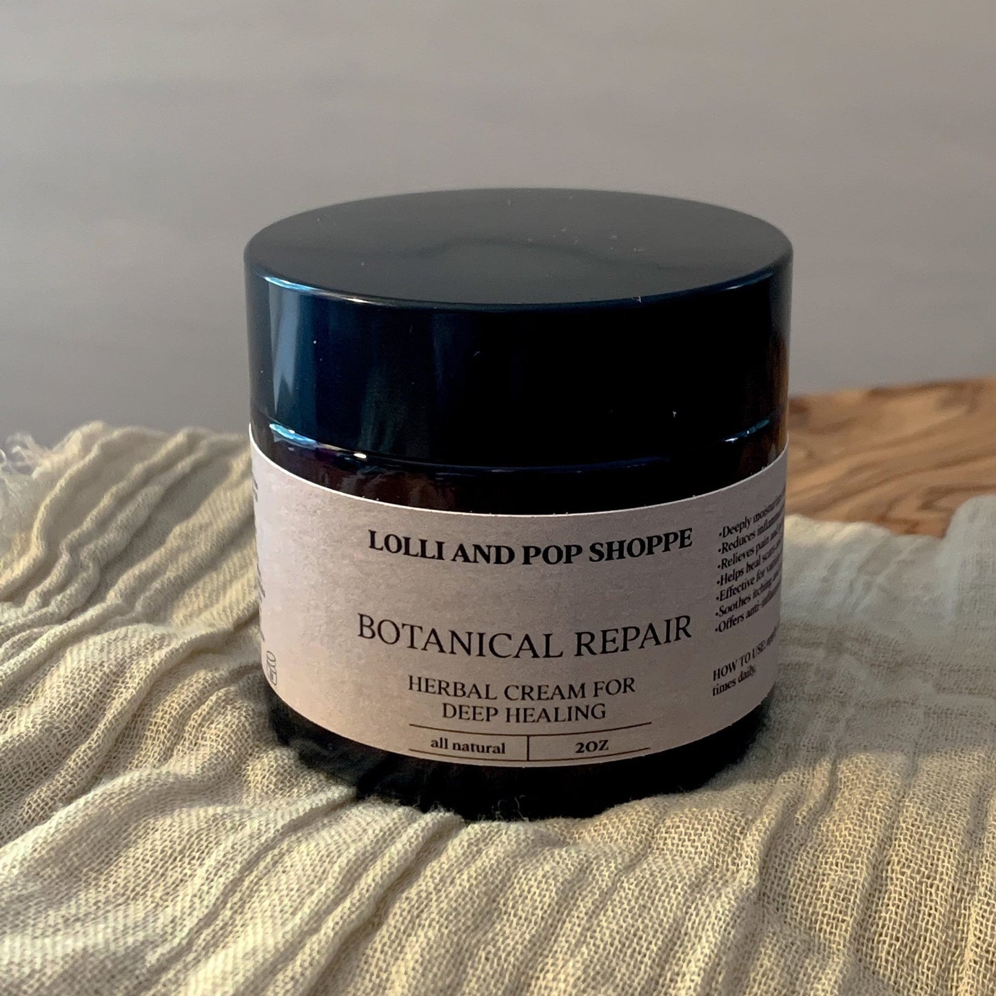 Deep Healing Cream - Eczema & Psoriasis Relief, Intense Moisturizer Relieves and Protects Sensitive Dry Skin - Blessings Grow Meadows