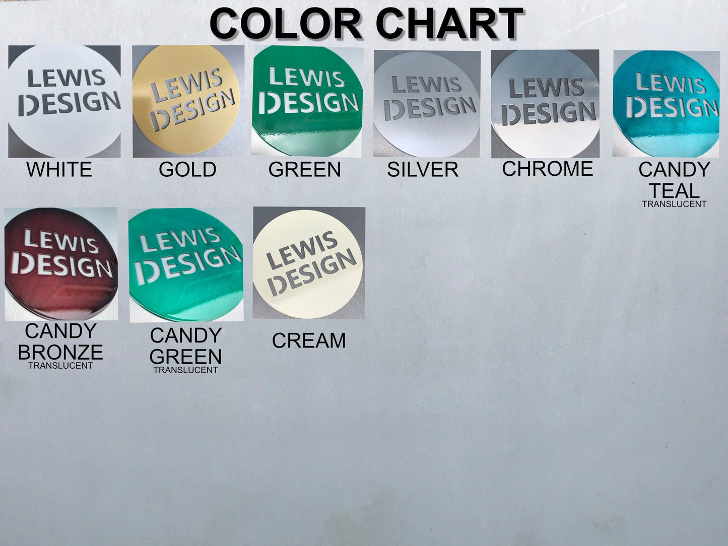 Black 15x15 custom decorative garden sign by Lewis Design Company, outdoor patio and garden art with address display.