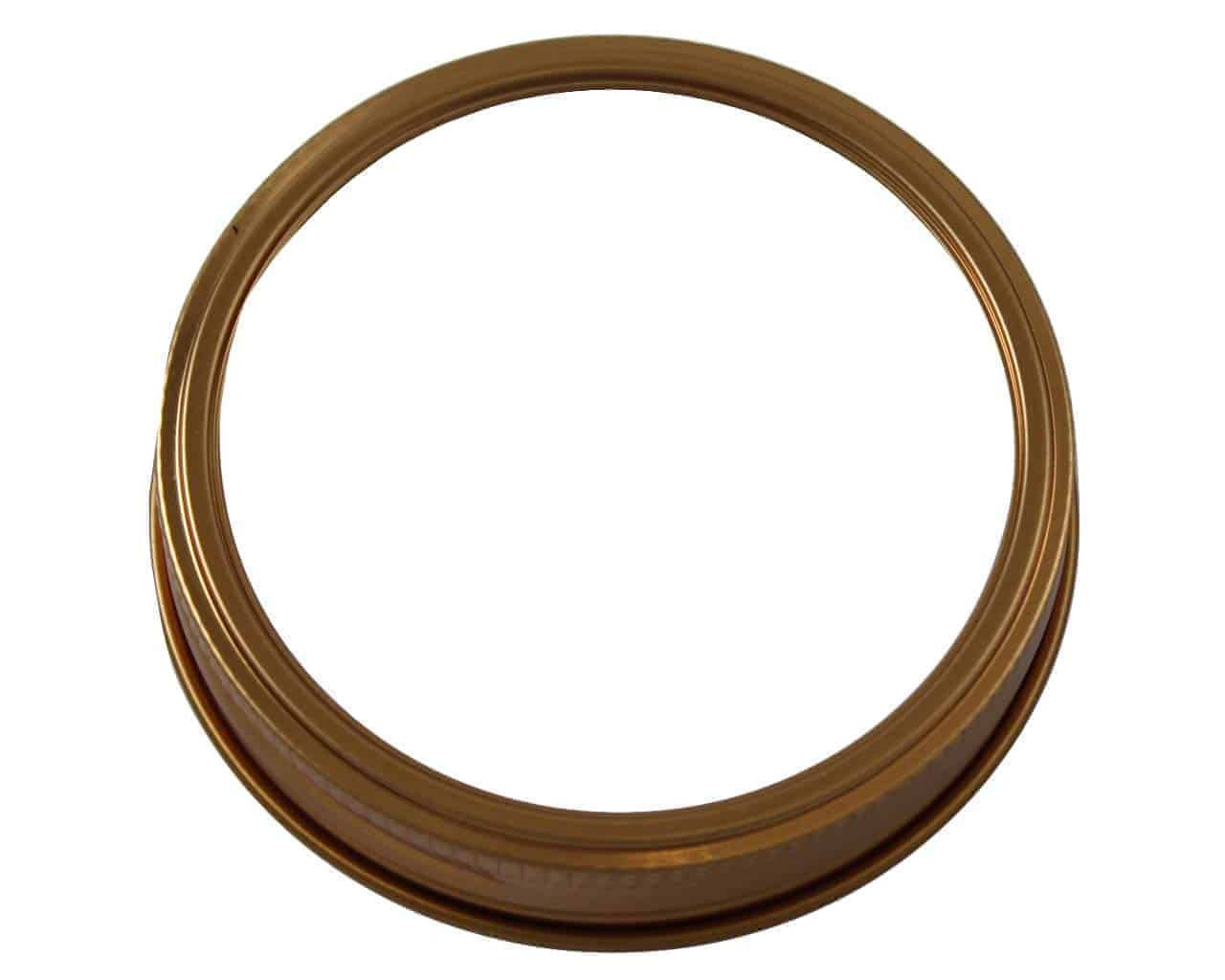 Set of 10 copper bands for mason jars, Mason Jar Lifestyle regular mouth rings for sealing and decorative use.