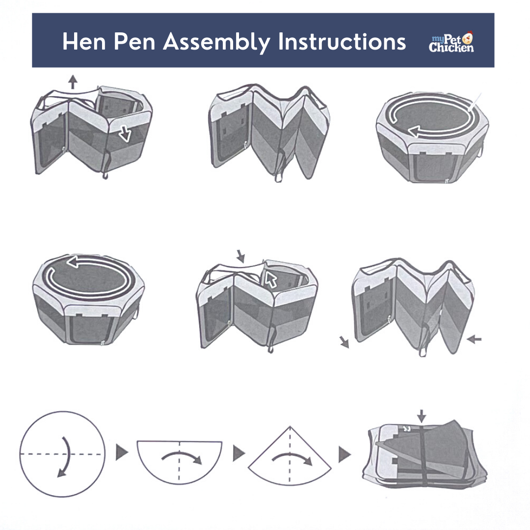 My Pet Chicken Hen Pen Pop-Up Brooder for baby chicks, featuring a portable, easy-to-assemble chicken brooder for poultry care.