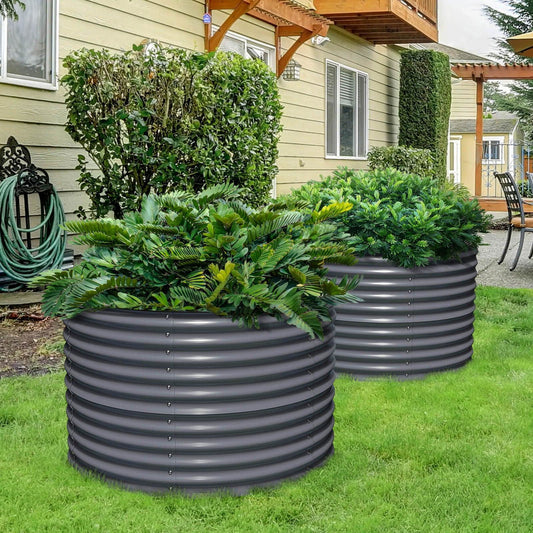 Olle Gardens 32" Tall x 42" Round Bed - Blessings Grow Meadows