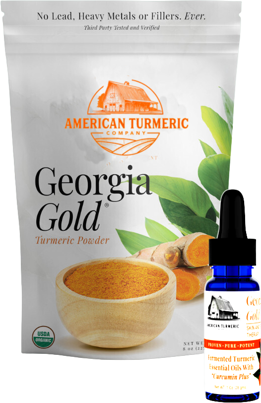 Organic Turmeric Powder & Fermented Turmeric Oil Bundle – Clean Support for Vitality - Blessings Grow Meadows