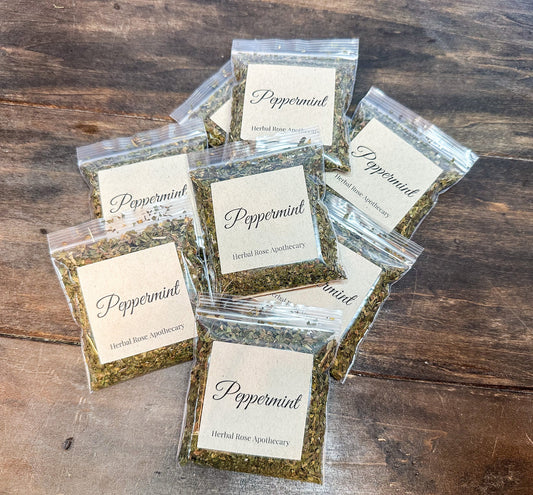 Dried Peppermint - Blessings Grow Meadows