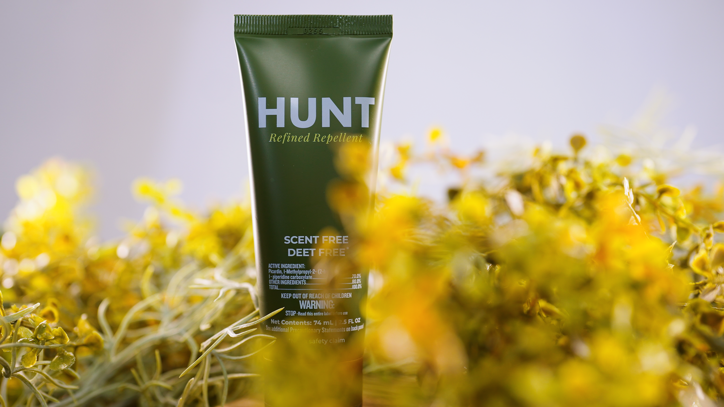 HUNT - Scent-Free, DEET-Free Insect Repellent Lotion - Hunt ~ Blessings Grow Meadows