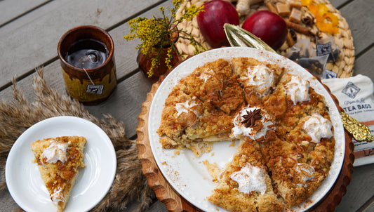 Caramel Apple Pie 9ct Tea Bags in Muslin - Blessings Grow Meadows