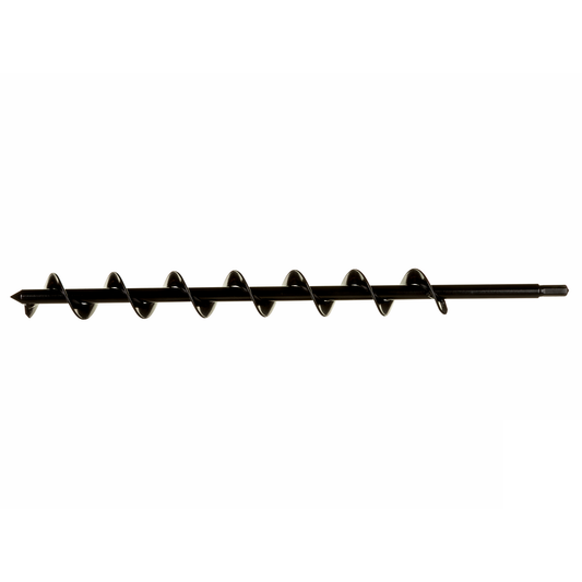 Heavy-duty Power Planter Augers 2-inch tree planting auger bit for clay, rocky soil, or professional use with standing lengths
