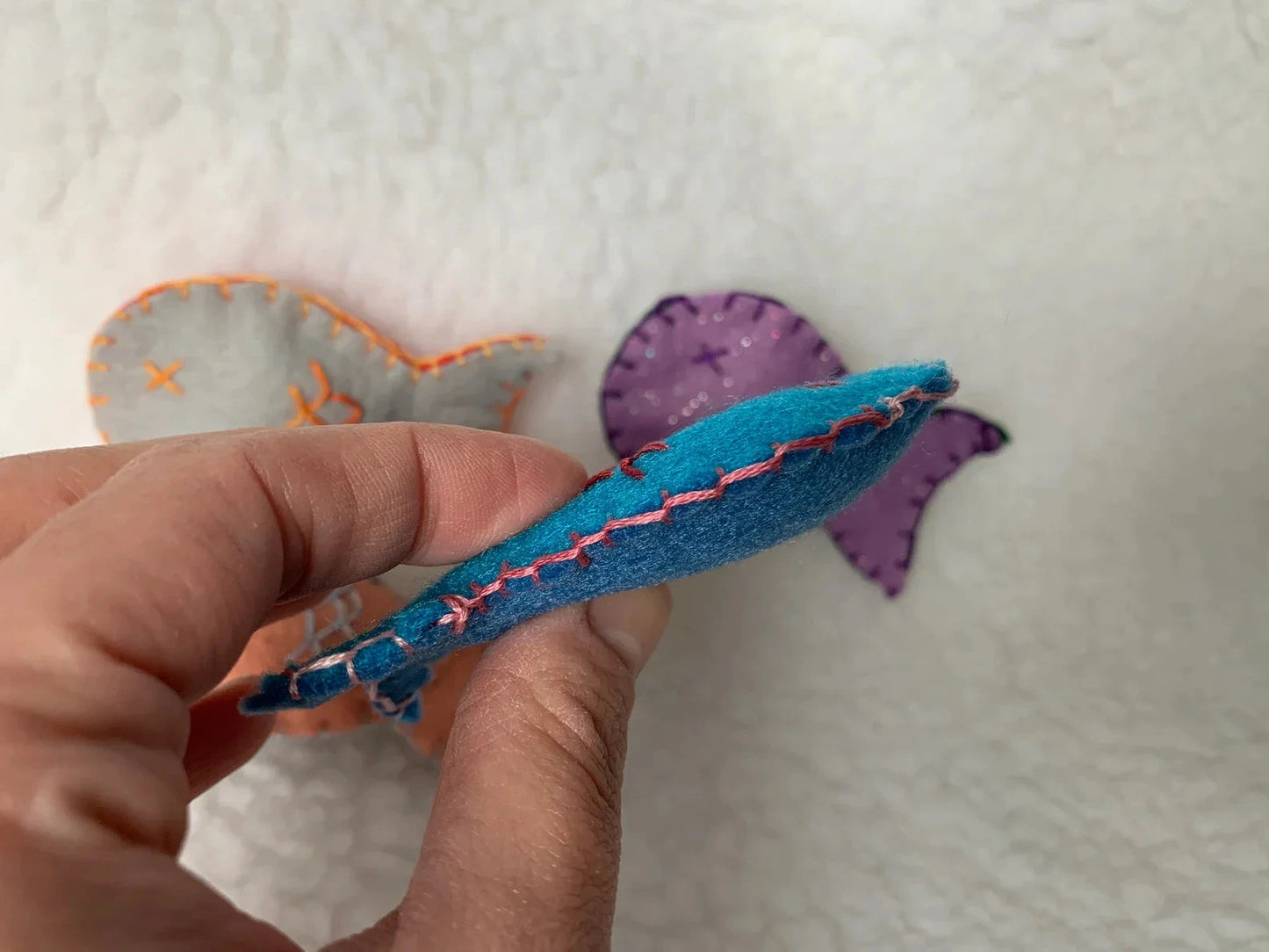 ReNewedPet Organic Cat-Nip Fish Cat Toy from FUN STUFF! plush fish toy with organic catnip for playful cats.