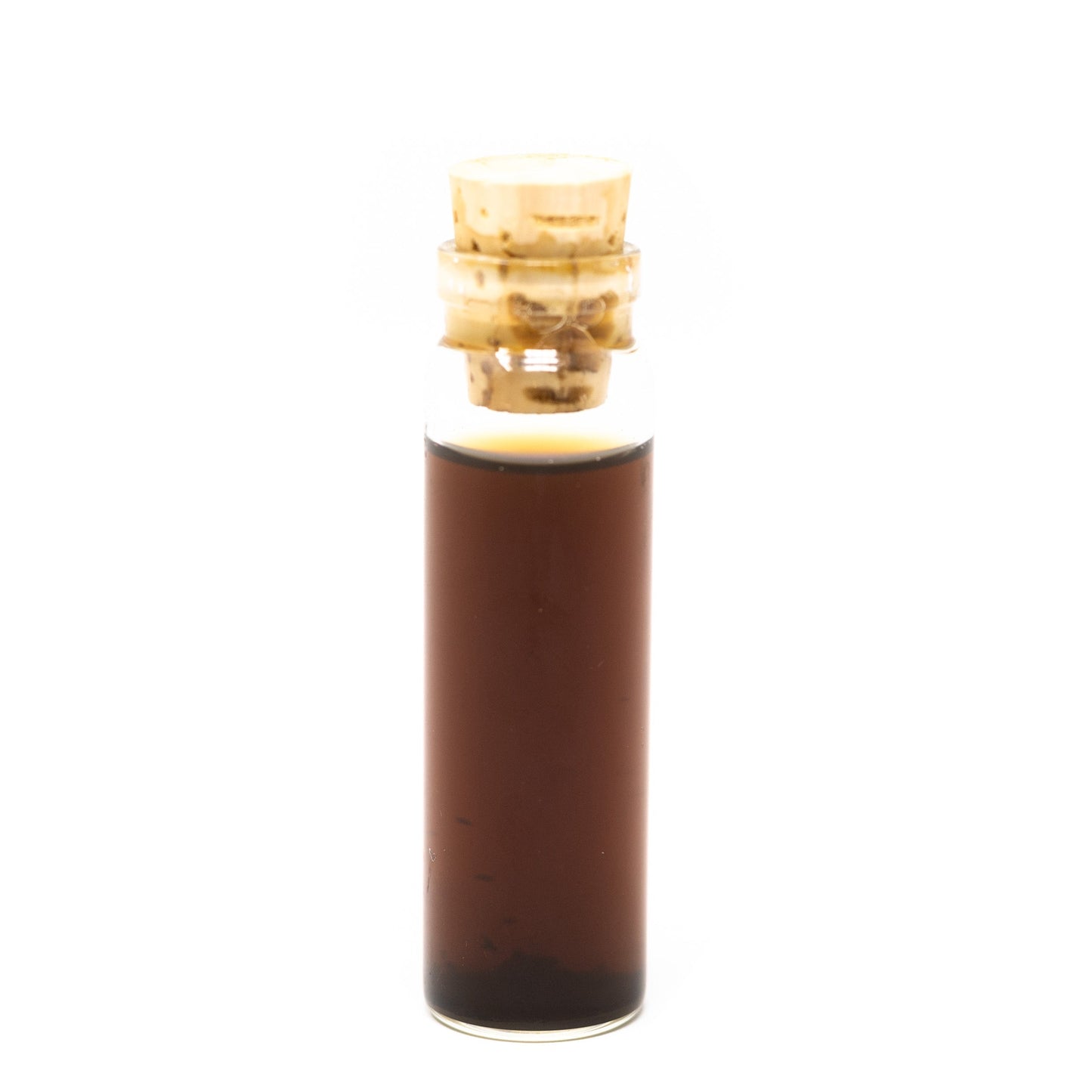 Roots Apothecary Holy Basil tincture bottle, featuring the dark glass container with label, used for herbal supplement purposes.