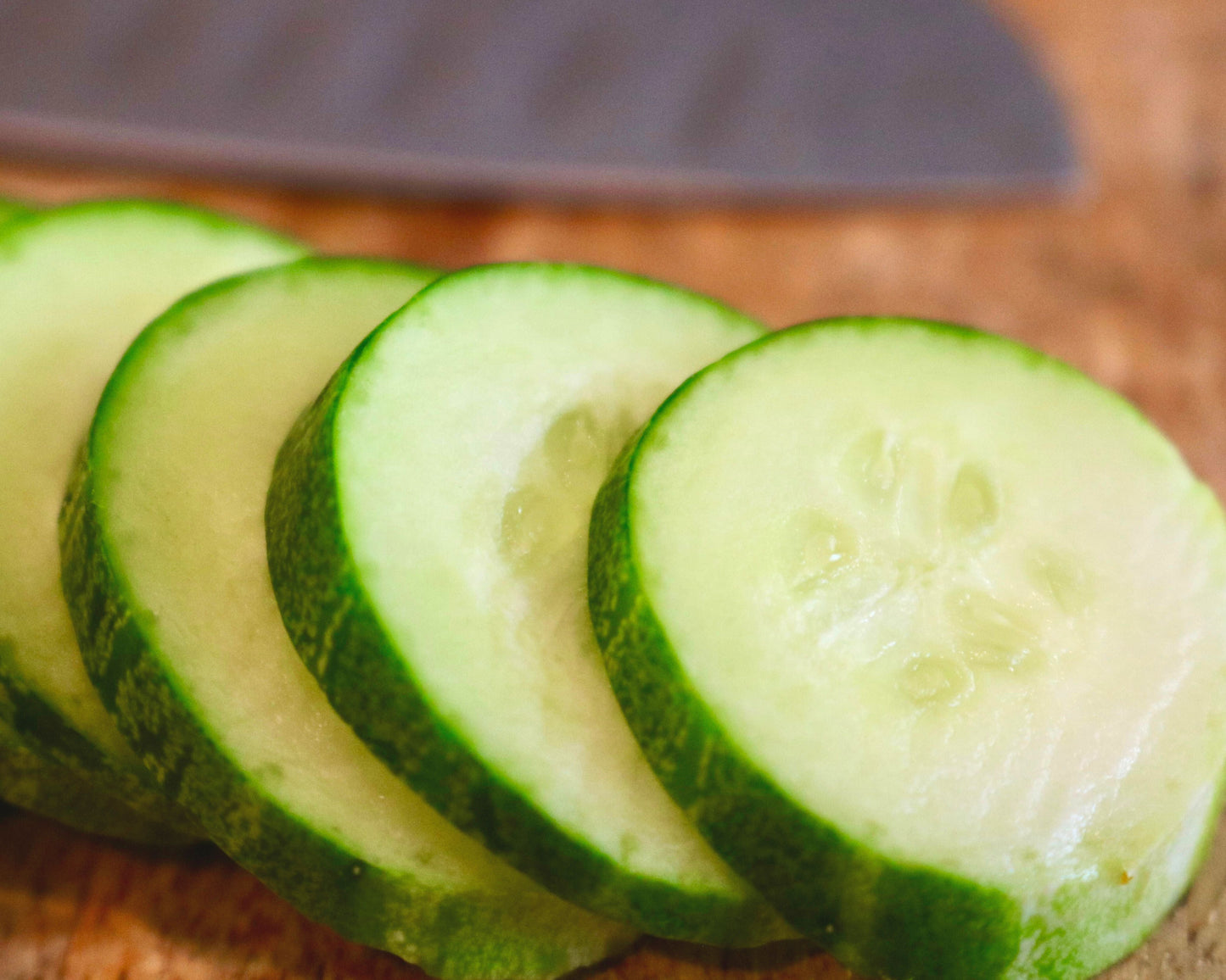 Packet of Seeds 'n Such Sweet Success Hybrid Cucumber Seeds showing 5 seeds in a colorful packet.