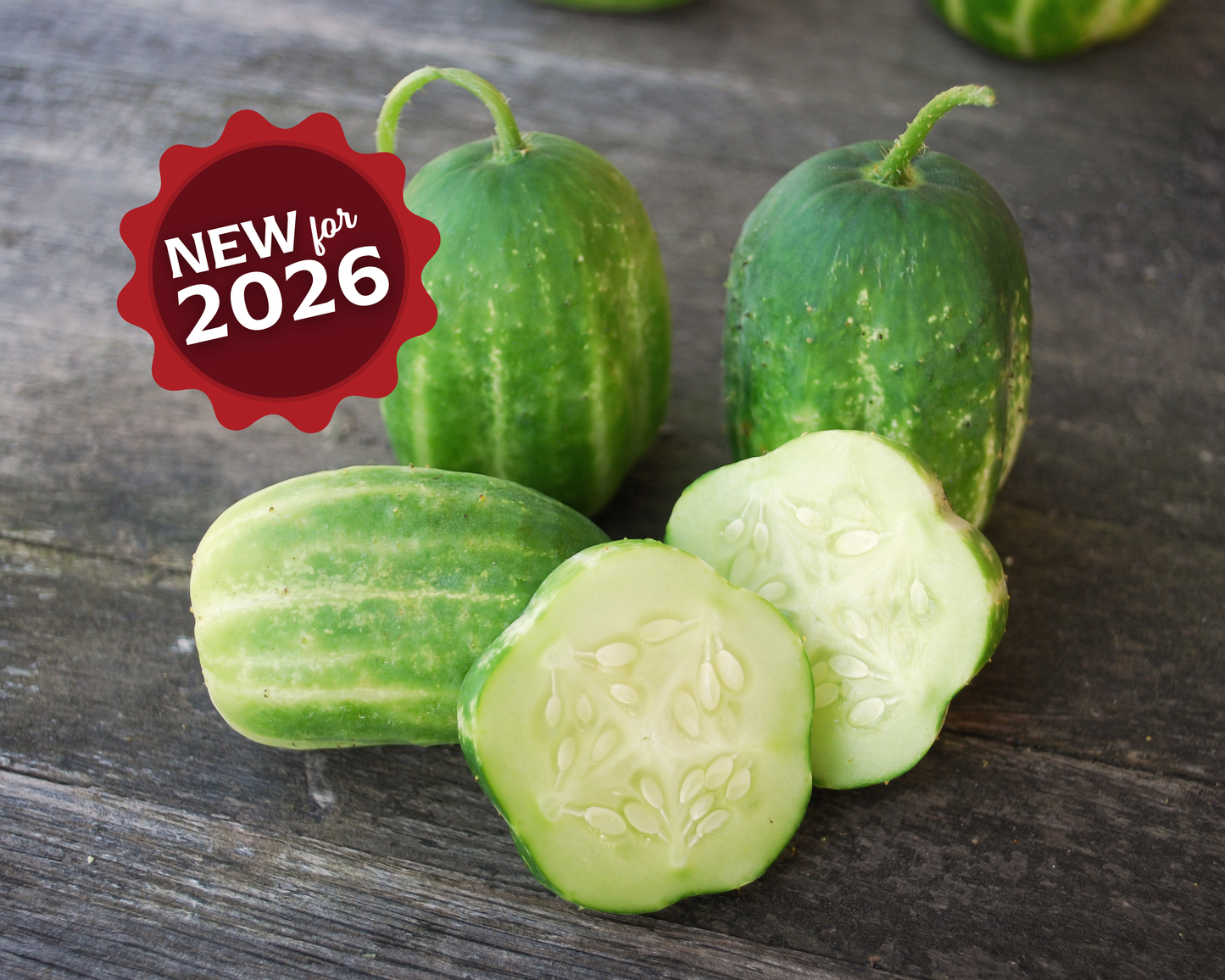 Richmond Green Apple Cucumber Seeds from Seeds 'n Such, packet of 50 seeds for home gardening and plant cultivation