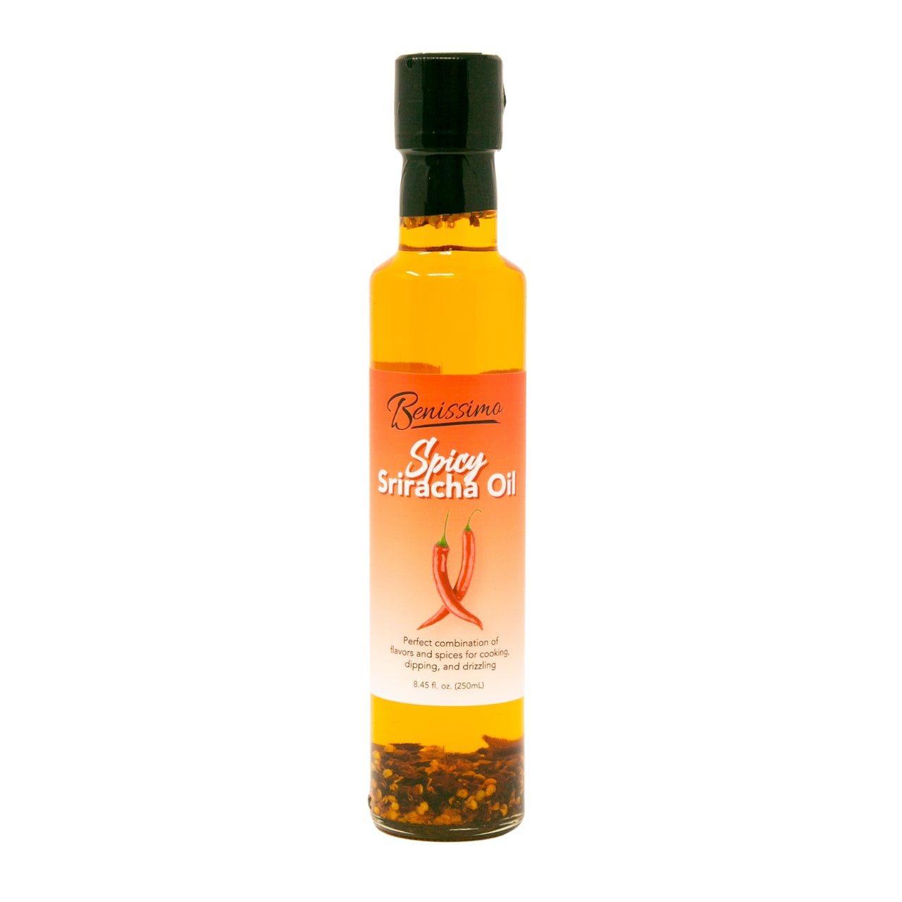Benissimo Spicy Sriracha Oil, Dorica (250mL) - Blessings Grow Meadows