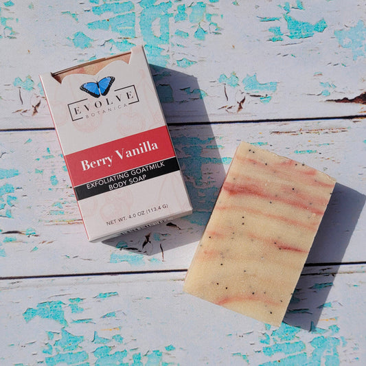 Standard Soap - Berry Vanilla (Goatmilk) - Evolve Botanica ~ Blessings Grow Meadows