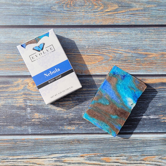 Standard Soap - Nebula (AKA Blue) - Evolve Botanica ~ Blessings Grow Meadows