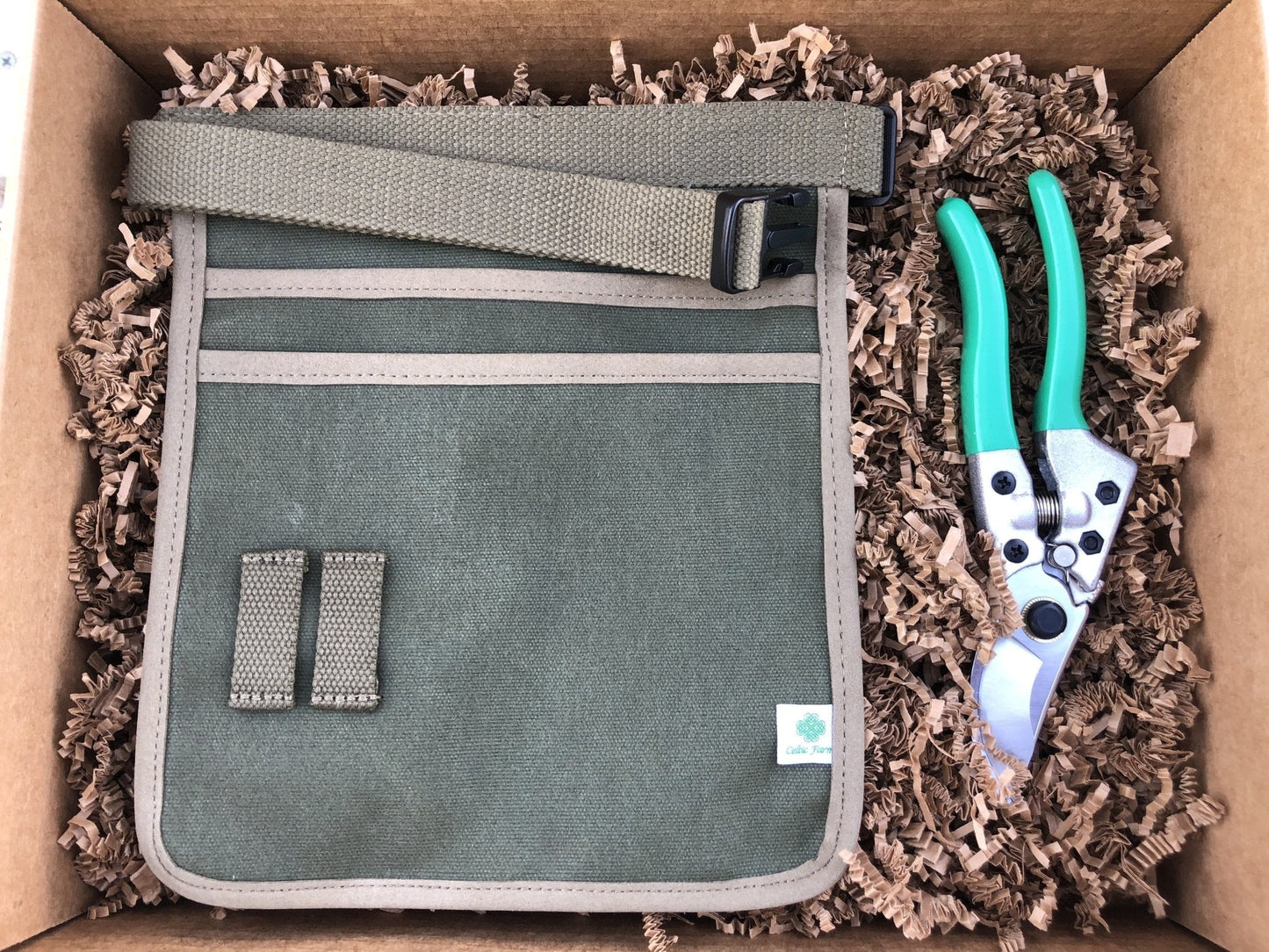 Garden Gift Box - Garden Tool Set (Pruners and Garden Tool Belt) - Blessings Grow Meadows
