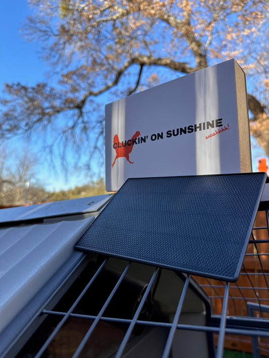 DualCharge Solar Panel by The Smart Coop, solar-powered panel with multiple solar cells for efficient energy collection.