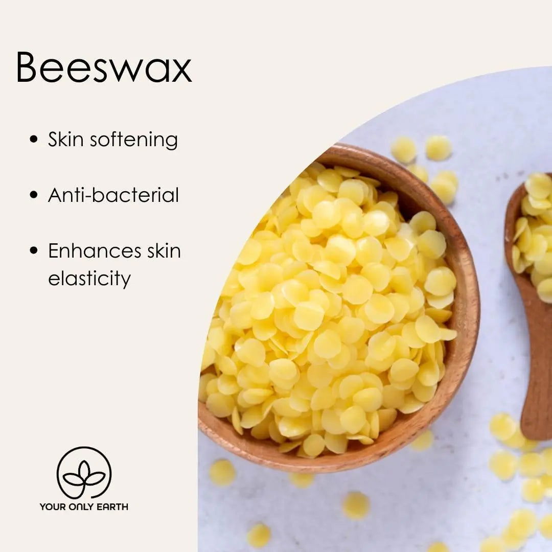 Your Only Earth Beauty Balm in a 1 oz jar, natural skin care product with smooth, creamy texture for nourishing skin.