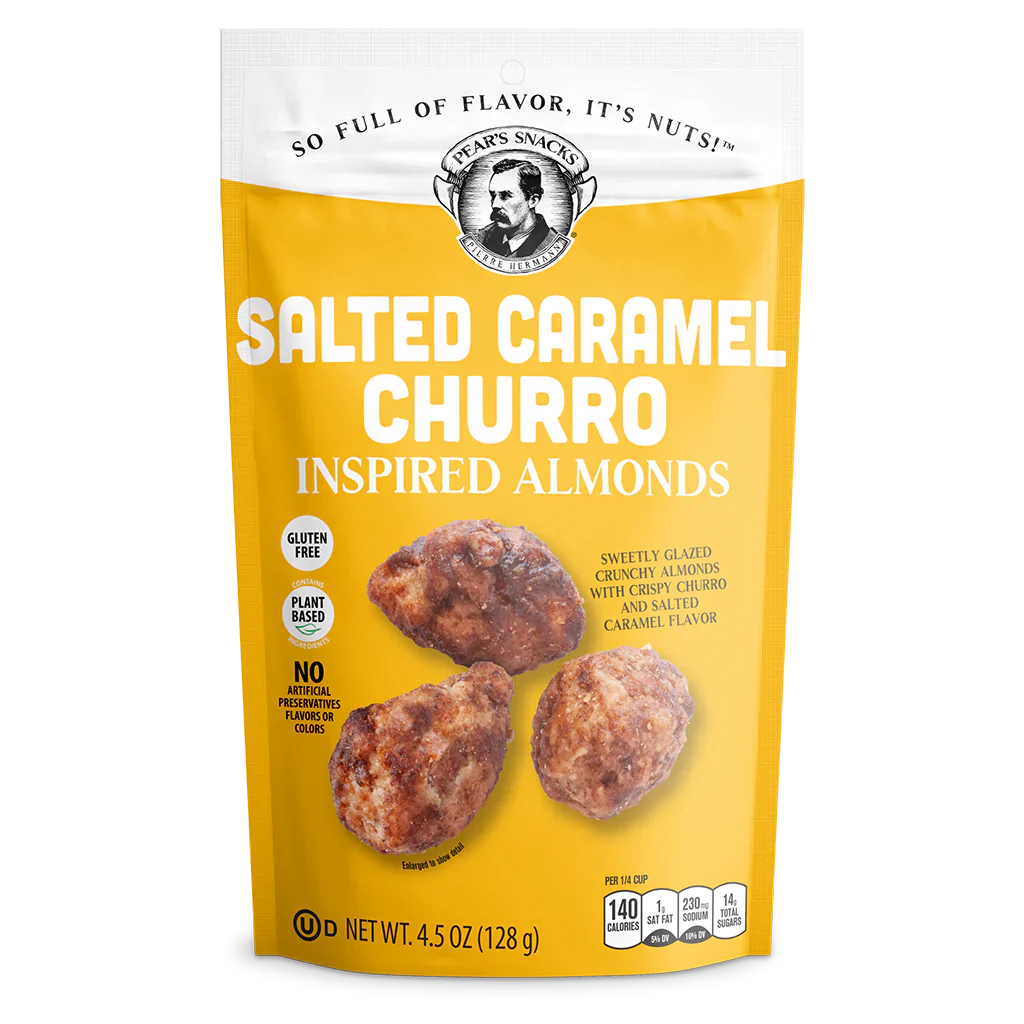Salted Caramel Churro Inspired Almonds | Pack of 3 | 4.5 oz | Brenmar - BuyNebraska.com ~ Blessings Grow Meadows