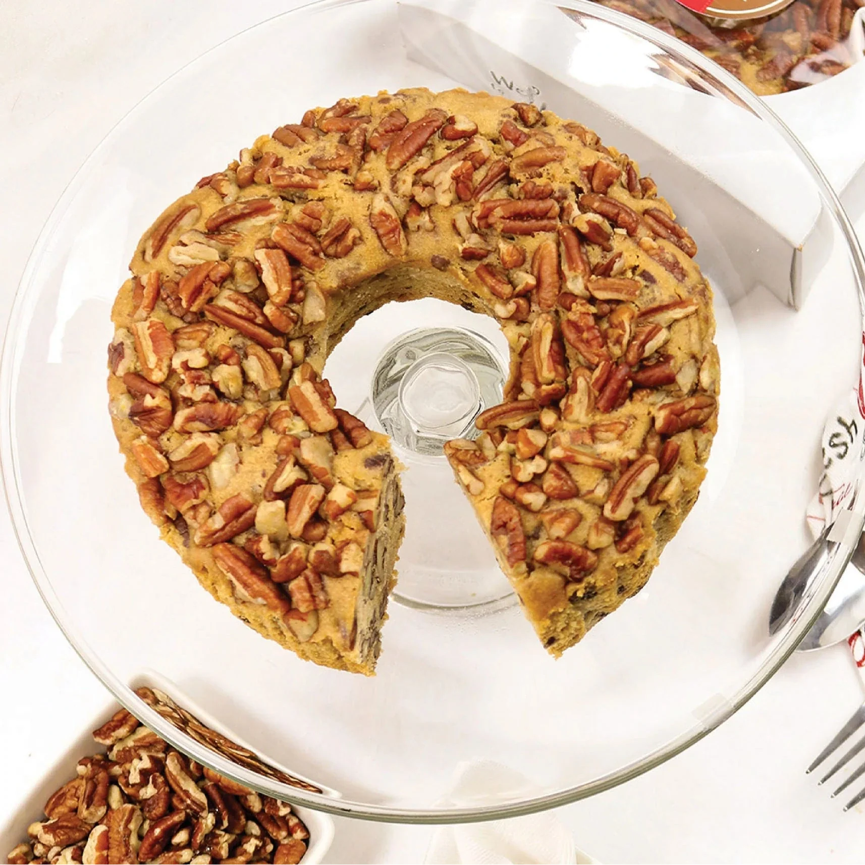 Southern Pecan Cake | 24 oz | Beatrice Bakery - BuyNebraska.com ~ Blessings Grow Meadows