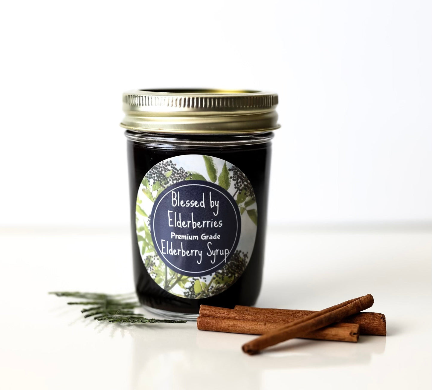 Elderberry Syrup - Blessed by Elderberries ~ Blessings Grow Meadows