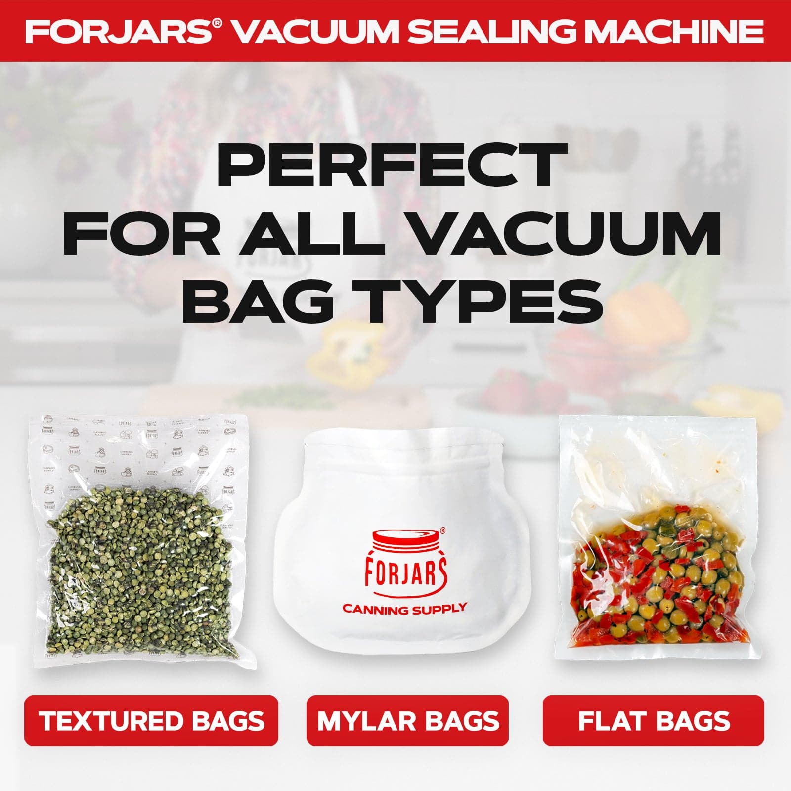 Forjars®  Vacuum Sealer PRO Machine - Blessings Grow Meadows
