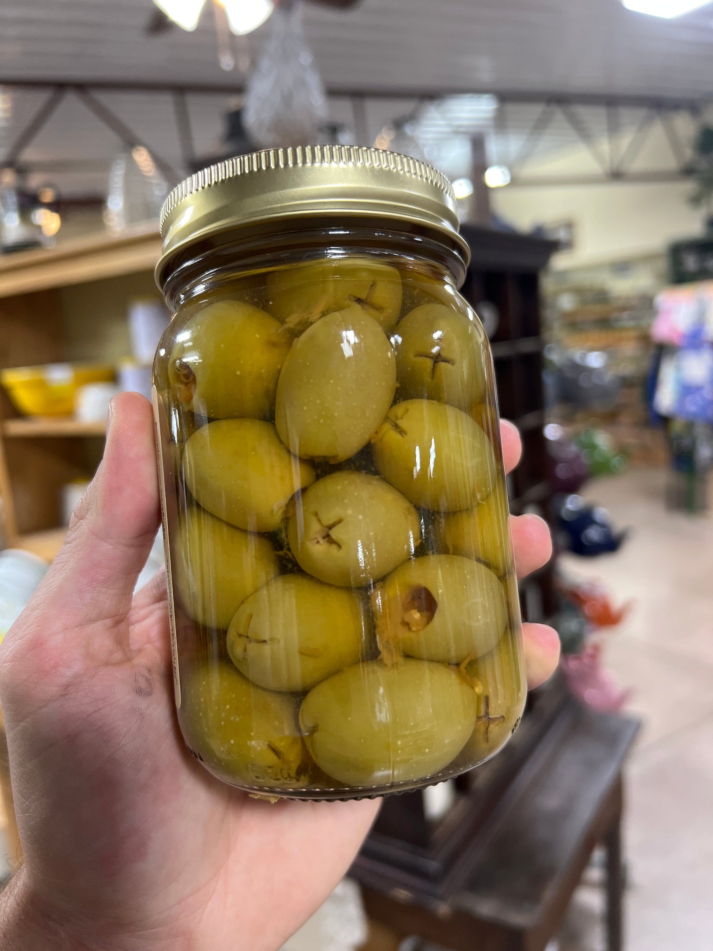 Habanero Stuffed Olives 16oz