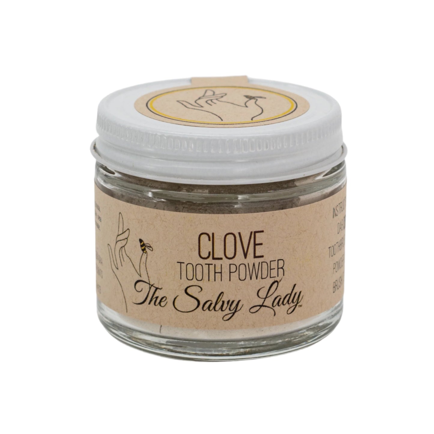 Tooth Powder | 2 oz | Multiple Flavors | Fluoride Free | The Salvy Lady - BuyNebraska.com ~ Blessings Grow Meadows