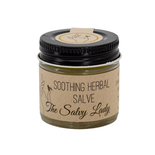 Soothing Herbal Salve | 1 oz. | The Salvy Lady - BuyNebraska.com ~ Blessings Grow Meadows