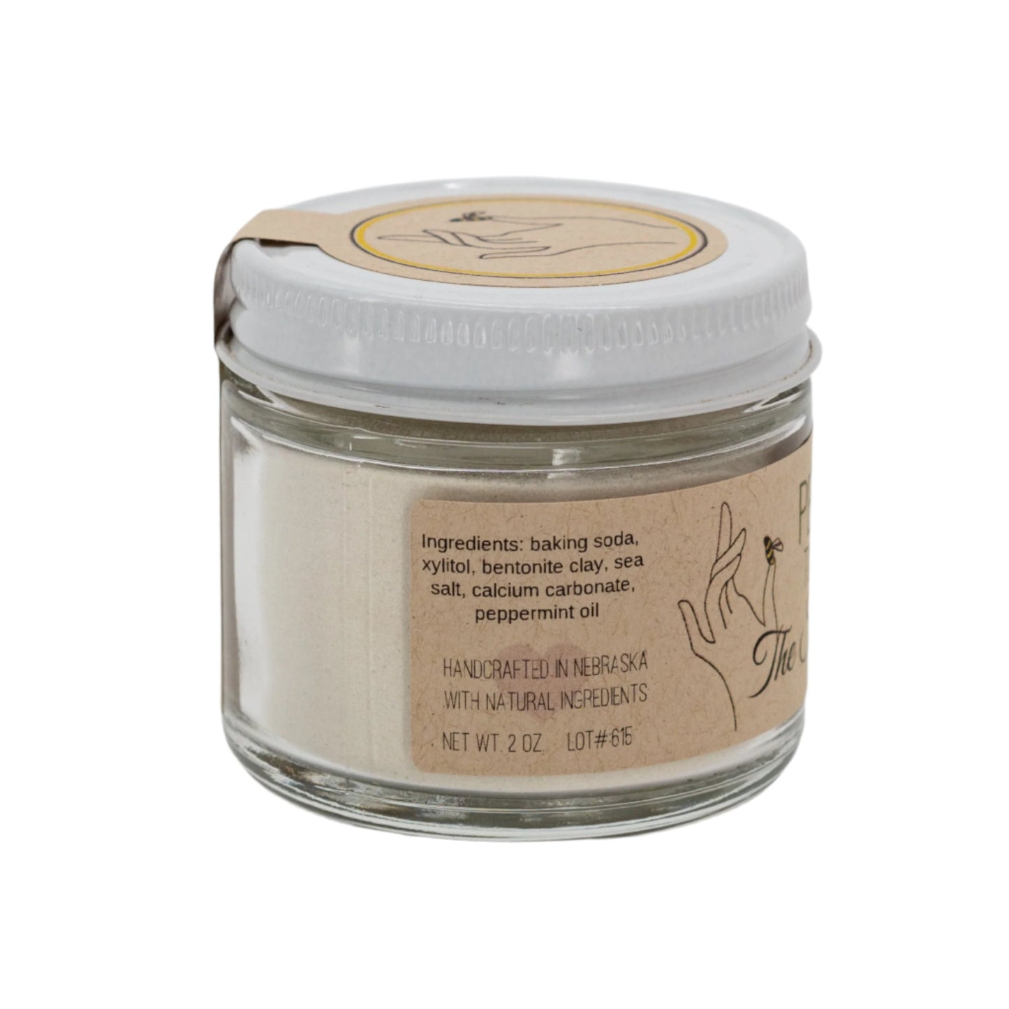 Tooth Powder | 2 oz | Multiple Flavors | Fluoride Free | The Salvy Lady - BuyNebraska.com ~ Blessings Grow Meadows