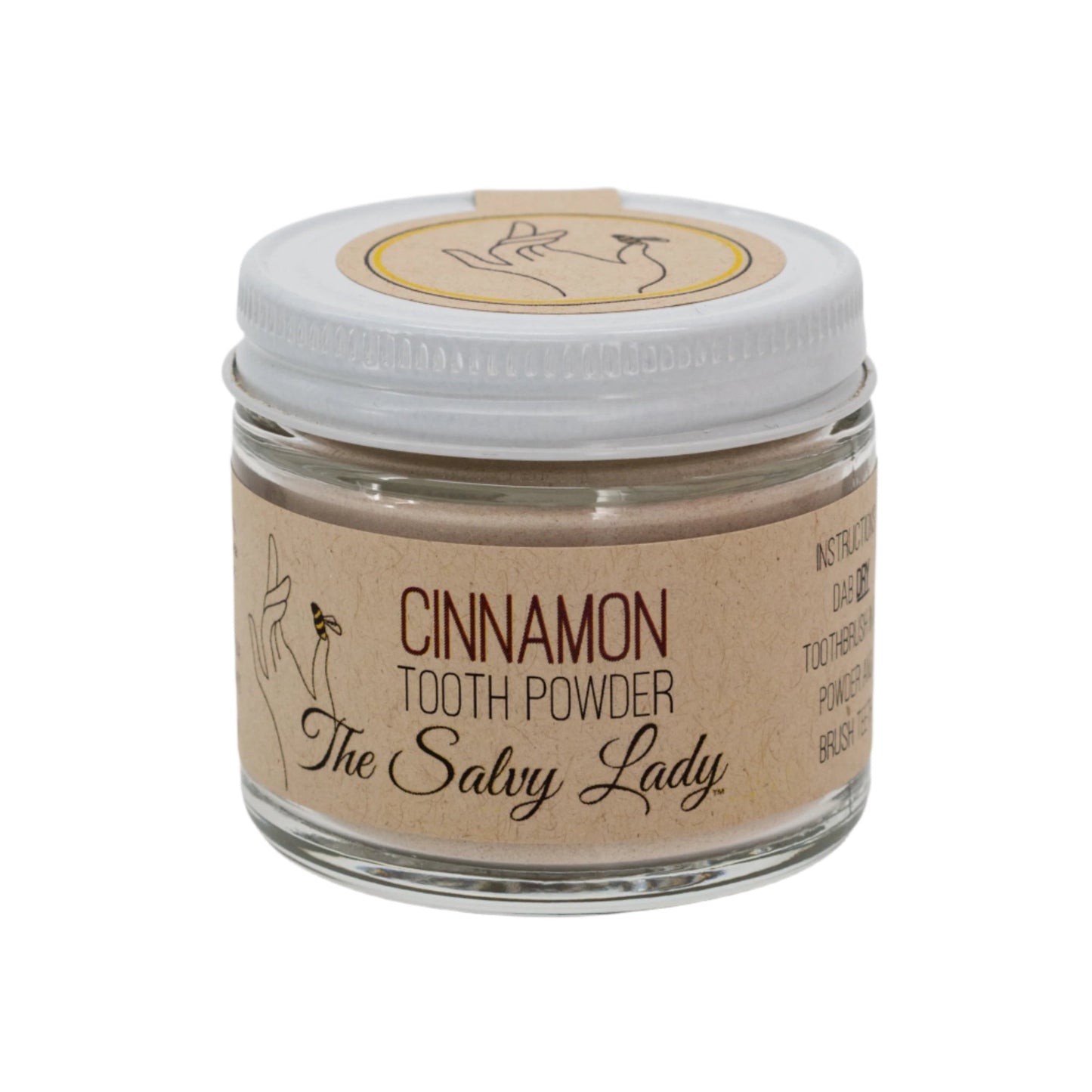 Tooth Powder | 2 oz | Multiple Flavors | Fluoride Free | The Salvy Lady - BuyNebraska.com ~ Blessings Grow Meadows