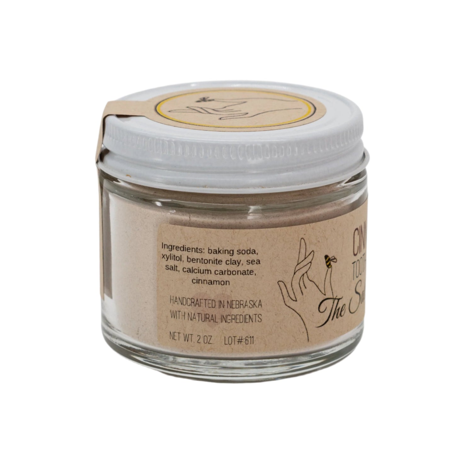 Tooth Powder | 2 oz | Multiple Flavors | Fluoride Free | The Salvy Lady - BuyNebraska.com ~ Blessings Grow Meadows