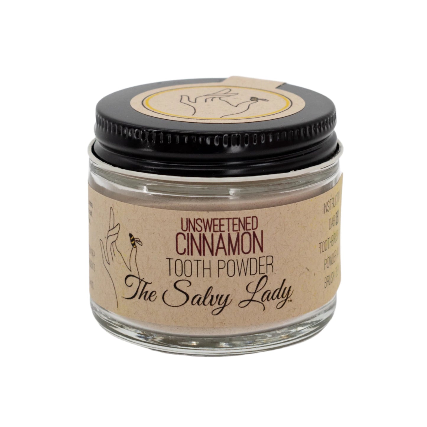 Tooth Powder | 2 oz | Multiple Flavors | Fluoride Free | The Salvy Lady - BuyNebraska.com ~ Blessings Grow Meadows