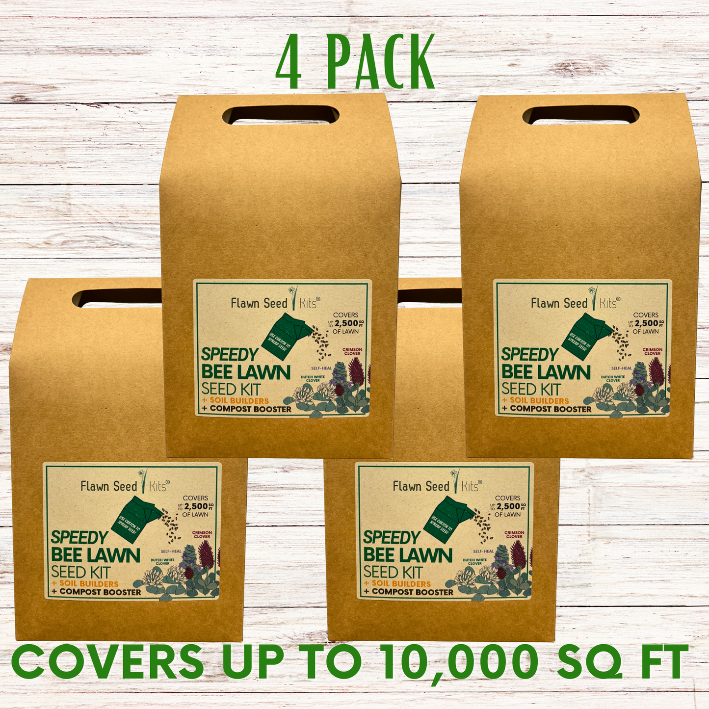 Speedy Bee Lawn Eco-Spread Carton - Blessings Grow Meadows